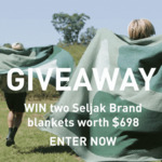 Win 2 Premium Quality Wool Blankets Worth $698 from Seljak
