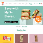 Sandwich or Wrap for $5 (My 7-Eleven Membership Required) @ 7-Eleven