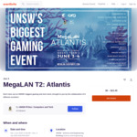 [NSW] $12 General Admission Tickets to MegaLAN (LAN Gaming and Console Gaming Party) @ UNSW via EventBrite