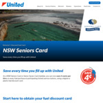 [NSW] Save 4¢ Per Litre on Fuel for Seniors Card Members @ United Petroleum (Fuel Discount Card Required)