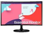 Samsung 24” FHD LED Curved Monitor S36 $119 + Delivery ($0 Metro/C&C/in-Store) @ Officeworks / Delivered @ Amazon AU