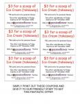 Coupons for Passionflower Ice-cream (CBD Sydney only)
