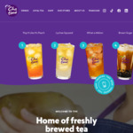50% off (Max $3.80 off) Your First Drink @ Chatime (App & Account Required)