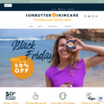 Up to 50% off Sunbutter Skincare Products + Shipping (Free over $70)
