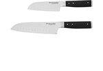 KitchenAid Gourmet Triple Rivet Santoku Knife Set, 2-Piece $37.31 + Delivery ($0 with Prime/ $59 Spend) @ Amazon US via AU