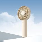 JISULIFE Handheld Portable Fan with 3 Speeds - 4500mAh, Beige $4.49 + Delivery ($0 with Prime/$59 Spend) @ JISULIFE-AU Amazon AU