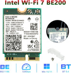 Intel BE200 Wi-Fi 7 & Bluetooth 5.4 M.2 Card US$18.14 (~A$27.99) Delivered @ TelDaykemei Official Store AliExpress