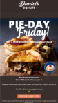 [VIC] Free Donut with Any Pie Purchase for MyJam Rewards Members, Fri 21 June @ Daniel's Donuts (App Required)