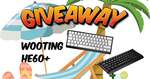 Win a Wooting HE60+ Rapid Trigger Gaming Keyboard from Loot Treasure