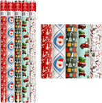 [OnePass] 4x Dats 15mx70cm Christmas Wrapping Paper - Assorted $4.98 Delivered @ Catch