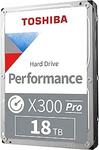 Toshiba X300 Pro 18TB 3.5" Hard Drive $493.05 Delivered @ Amazon US via AU