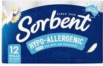 Sorbent 3-Ply Hypo Allergenic Toilet Tissue 12-Pack $5.50 (Save $5.50) @ Coles