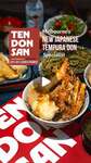 [VIC] 50% off All Tempura Don, Dine-in Only @ Ten Don San, Operator San, Melbourne CBD