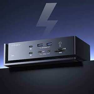 iVANKY FusionDock Max 1 Docking Station Thunderbolt 4, Quad 6K-60Hz Monitor, 96W PD, 2.5GbE $499.99 Delivered @ iVANKY Amazon AU