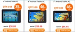 45% off Clearance Tablets @Tomtop Online Store