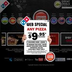 Domino's - Any Pizza $9.95 Delivered Today Only (Minimum Order $24)