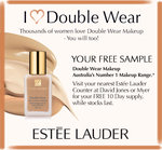 FREE 10 Day Supply of Double Wear Makeup in Your Perfect Shade - in Store Pickup