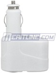 Dual Car Adapter White 1000mAh - $1.00 with FREE Shipping (Was $6.01) + Others - Meritline