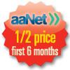 6 Months Half Price ADSL2+ Plus Free Connection with aaNet Broadband