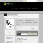 Plantronics Voyager Pro Bluetooth Headset w dongle $97.90 inc GST, shipping $9.90