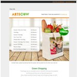 Tote Bag and Recycle Bag Starting from $7.99 for 2 with FREE Shipping -ArtsCow.com