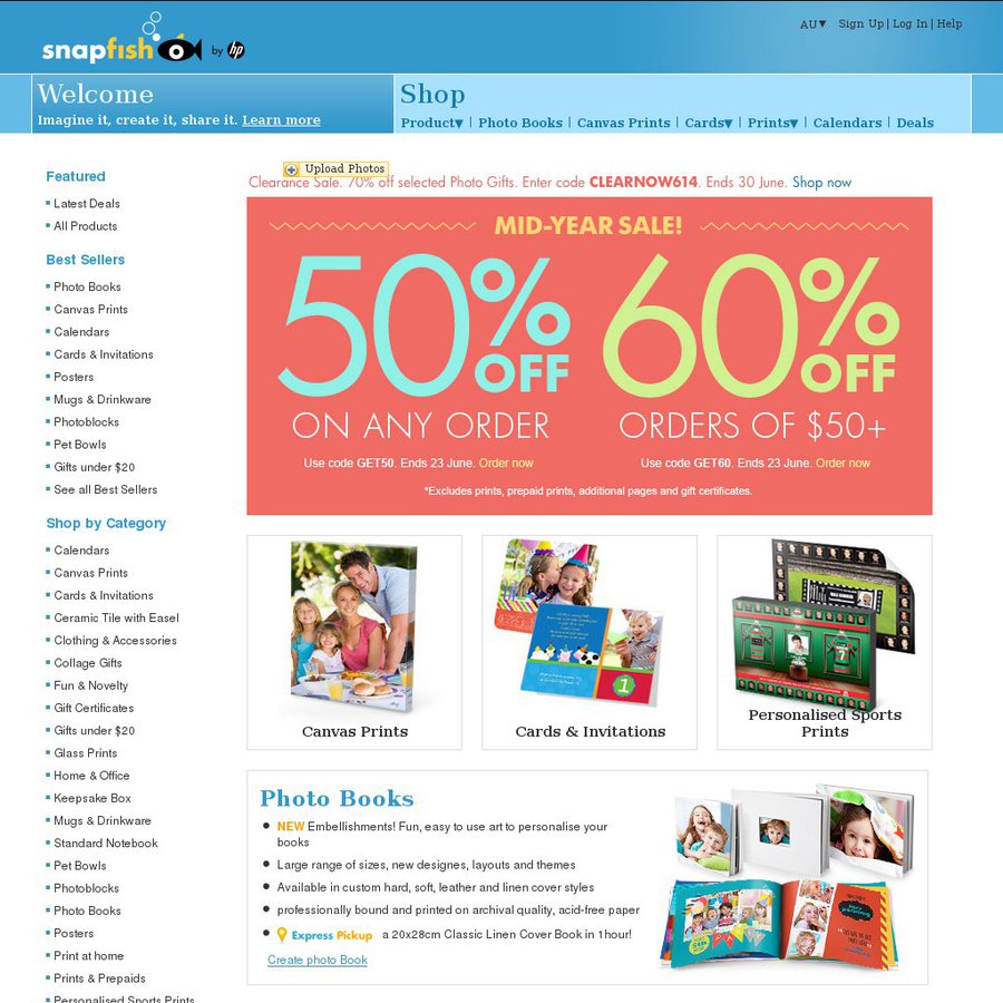 Snapfish Up To 72 Off Sale Personalised Goods OzBargain   149924x 