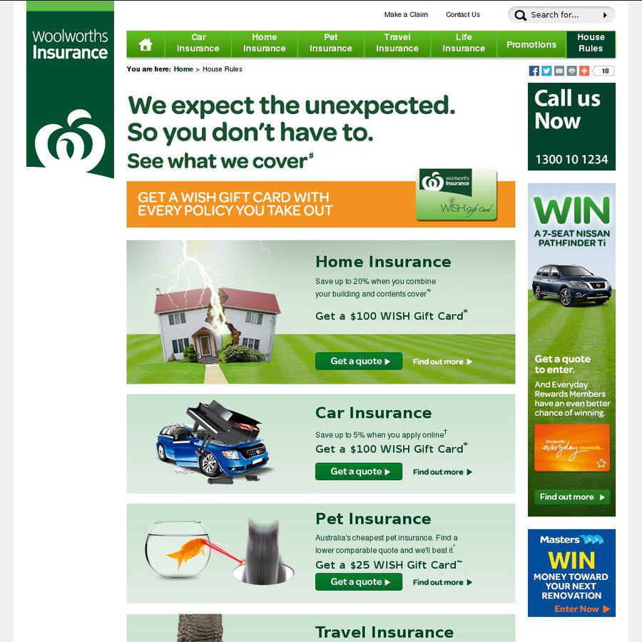 Insurance Woolworths Car : 20,000 Bonus Woolworths Rewards Points