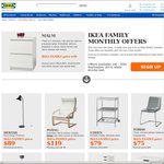 IKEA Family Monthly Offers from 1st Sep till 30th Sep [WA & SA]