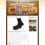 FREE: 1 Pair of Black Socks Delivered @ TS Lorris Fabric