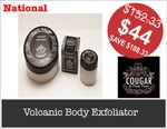 Cougar Beauty Volcanic Body Exfoliator at $44 (71% off) and FREE Delivery @ Bellabuy