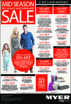 Myer Offers. EXTRA 30% OFF Reduced Stock, 50% off Cookware, 40% off Mens Blaq Business Shirts