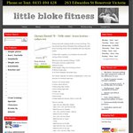 7ft Olympic Barbell, 700lb Rated, Brass Bushes, with Spring Collars $80 Each (36% off) @ Little Bloke Fitness