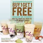 Chatime Burwood NSW Buy One Get One Free