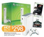 XBOX 360 Arcade + Forza 3 + Splinter Cell Double Agent $298 at BigW