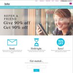 Kobo eBooks - 90% off Coupons - Multi Use
