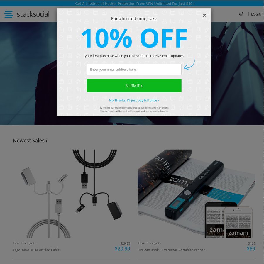 StackSocial 10 off Code OzBargain