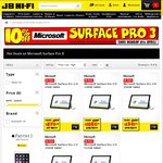 JB Hi Fi: 10% off Surface Pro 3