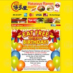 Hakataya Ramen - FREE Ramen on Your Birthday [QLD]
