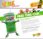 Snap a Pic with Barry The Boost Cup for a Free Boost!