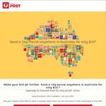 Australia Post: Send a Parcel Up to 1kg Anywhere in AU for $10 in June; Express $13.50