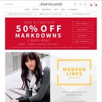 Jeanswest 50% off Markdowns (Tees from $7.50 - Jeans from $20)