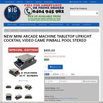 Mini Arcade Machine 60 Games in 1 for $495 Delivered