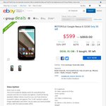 Google Nexus 6 32GB for $599 Delivered from Mobileciti (eBay Deals)
