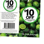 [VIC] Woolworths $10 off $100+ Spend in Selected Stores