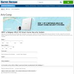 Win 1 of 5 NetGear Arlo HD Smart Home Security Systems from Harvey Norman