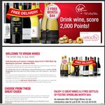12 Wines (Red/White/Mixed) + 2 Sparkling +2300 Velocity Pts for $100 Inc Delivery (Save $116.88) @ Virgin Wines