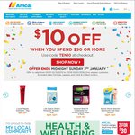 Amcal $10 off When You Spend $50 or More