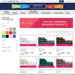 Sheridan Branded Products 70% off 