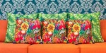 Win 2x Sunburst Outdoor Living Cushion Sets from Lifestyle