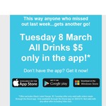 Boost Juice $5 Tuesday 8 March 2016 Via Mobile App (Excluding Black Label)